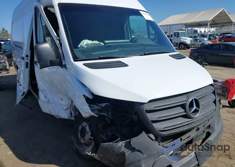 2024 Mercedes-Benz Sprinter 3500 High Roof 4-Cyl Diesel Ho from USA, damaged, VIN W1Y5NCHY7RT186842